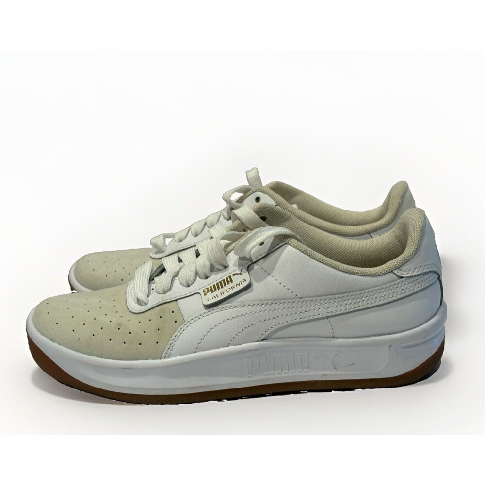 Puma California Exotic 'Whisper White' sneakers, 7.5